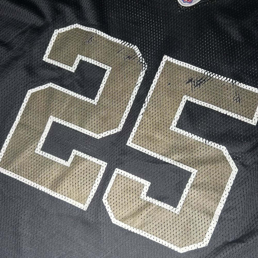 Reebok Men's 2xl Reggie Bush New Orleans Saints Black NFL Jersey - Picture 6 of 13